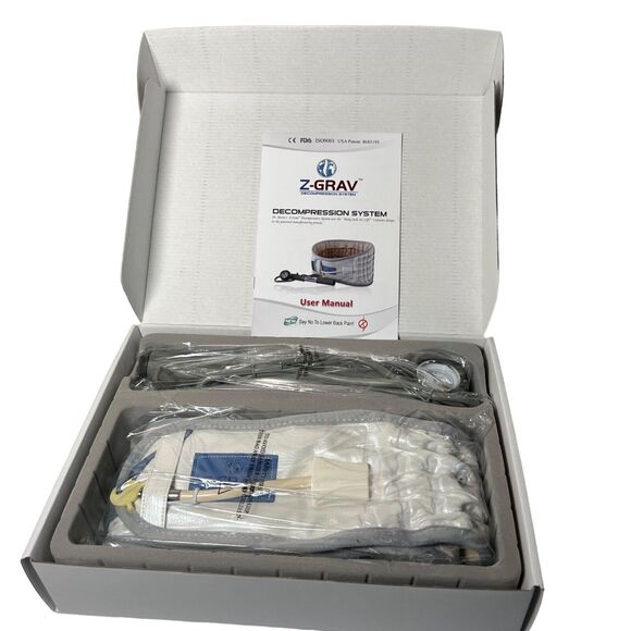 Z-Grav Spinal Decompression System Lumbar Belt For Back Pain Relief Size Large - Picture 2 of 12